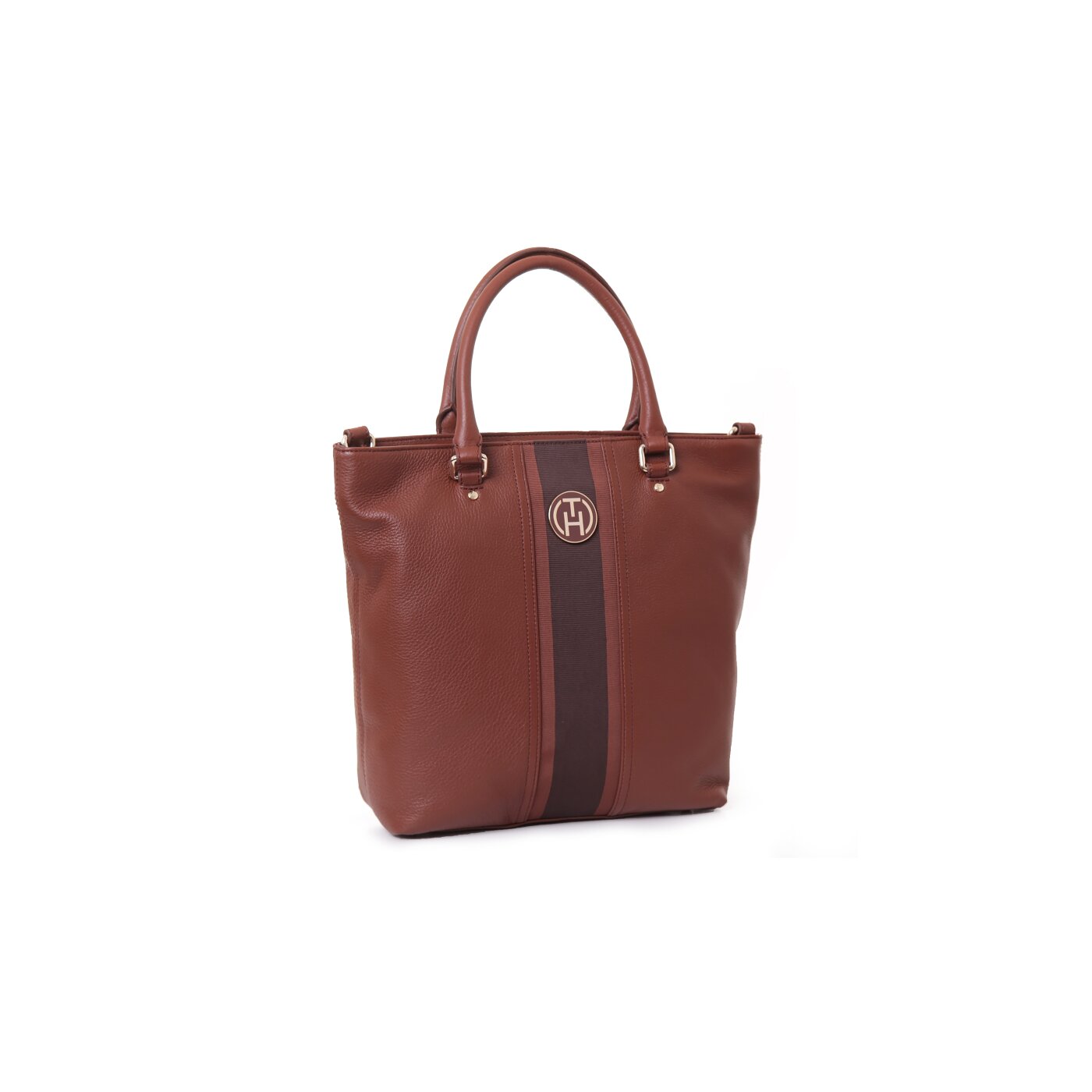 TOMMY HILFIGER TORBA BELLA N/S TOTE bw56924769906 kolor brązowy