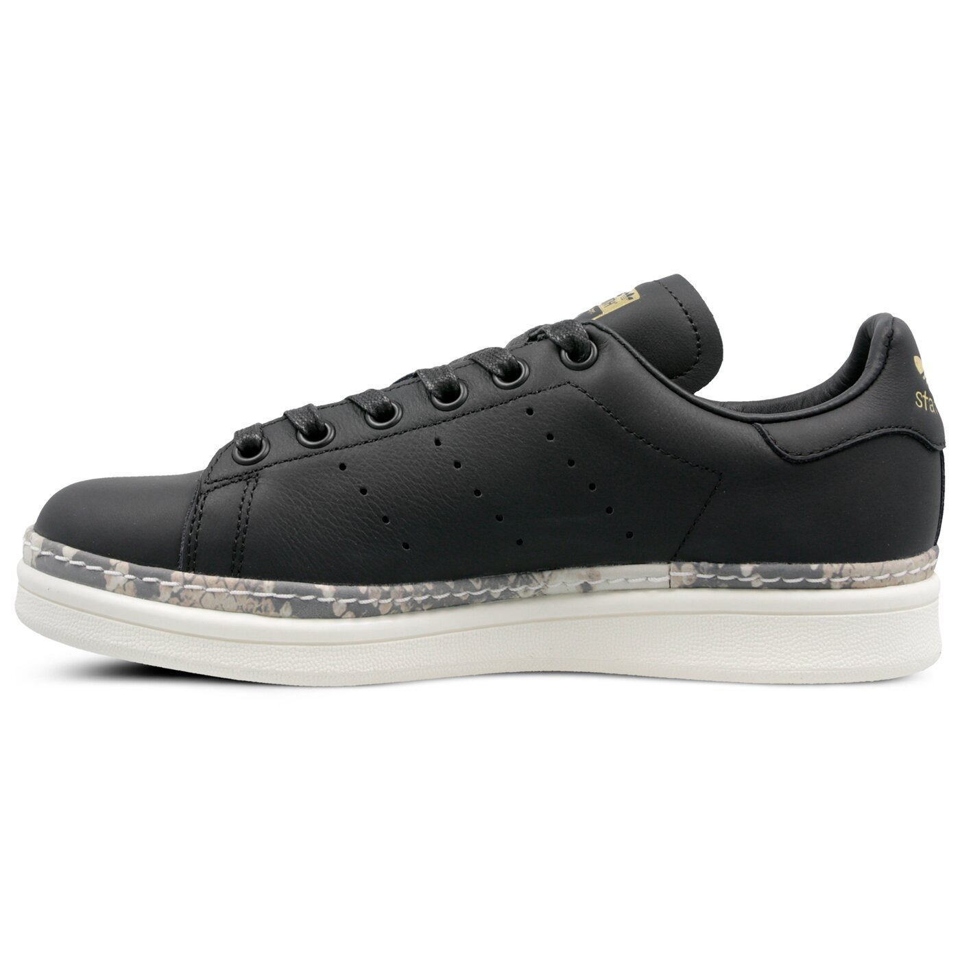 Damskie sneakersy (buty) ADIDAS STAN SMITH NEW BOLD W bd8053 kolor czarny