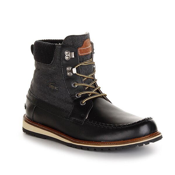 Męskie buty za kostkę LACOSTE LOUSTEAU 2  724srm3403024 kolor czarny