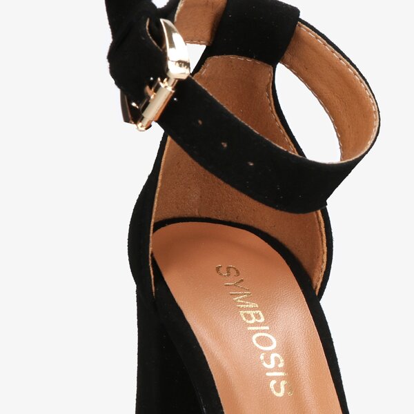 Damskie sandały SYMBIOSIS SANDALS RITA syws122010 kolor czarny