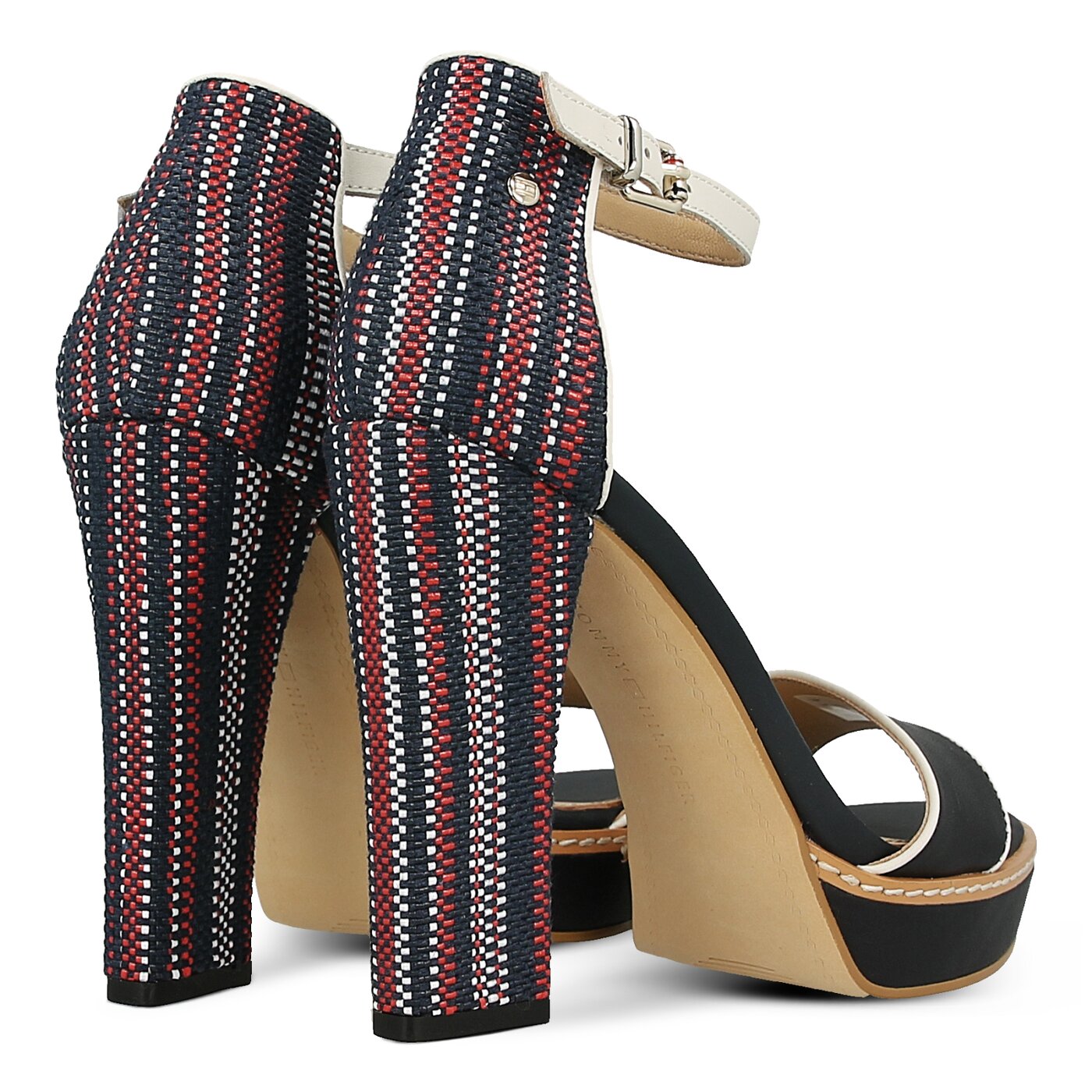 Damskie sandały TOMMY HILFIGER J1285ASMINE 6C fw0fw01042020 kolor granatowy