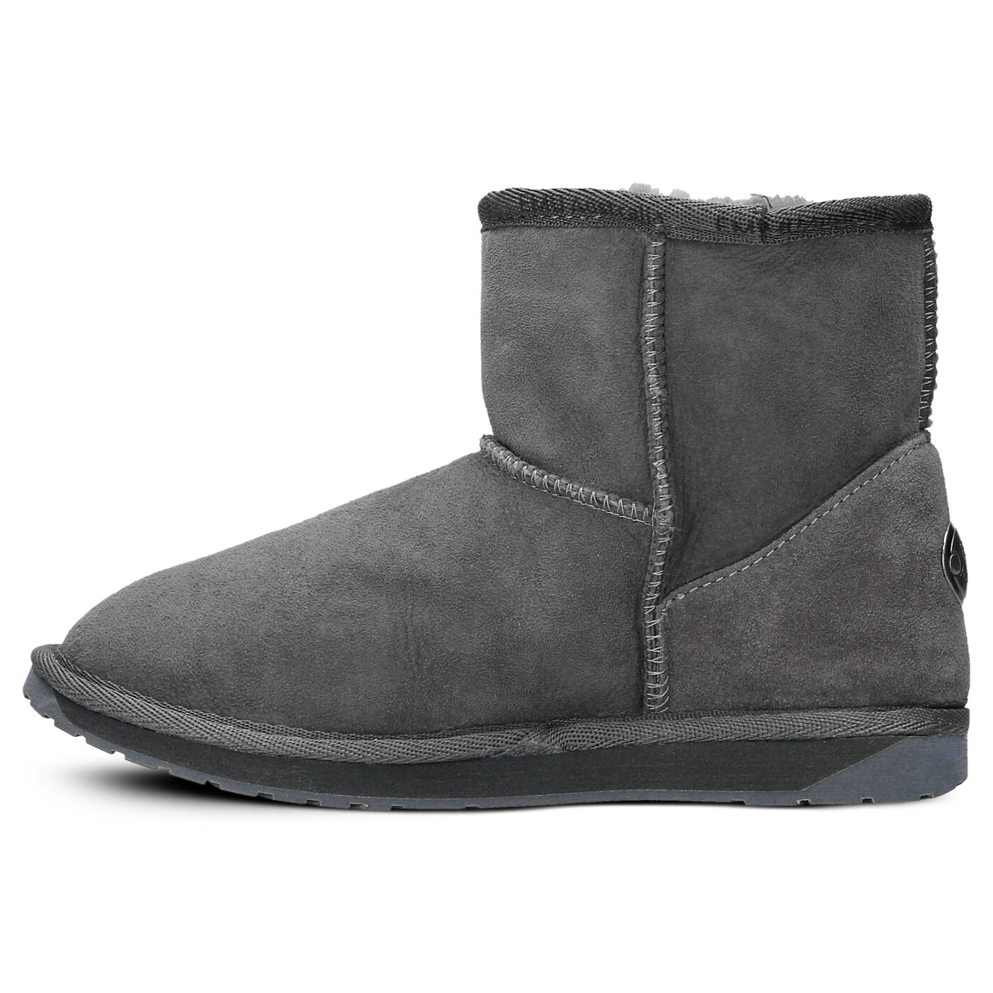 Damskie botki / sztyblety EMU PLATINUM STINGER MINI wp10003charcoalw kolor brązowy