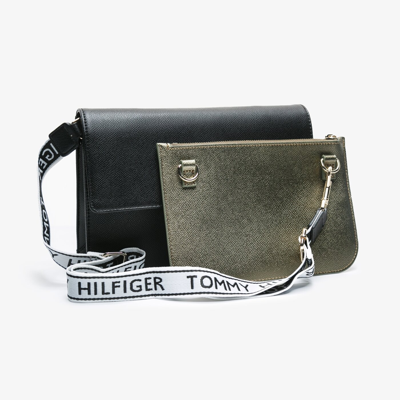 Damska torebka TOMMY HILFIGER TOREBKA TOMMY PARTY CROSSOVER aw0aw081090hs kolor czarny