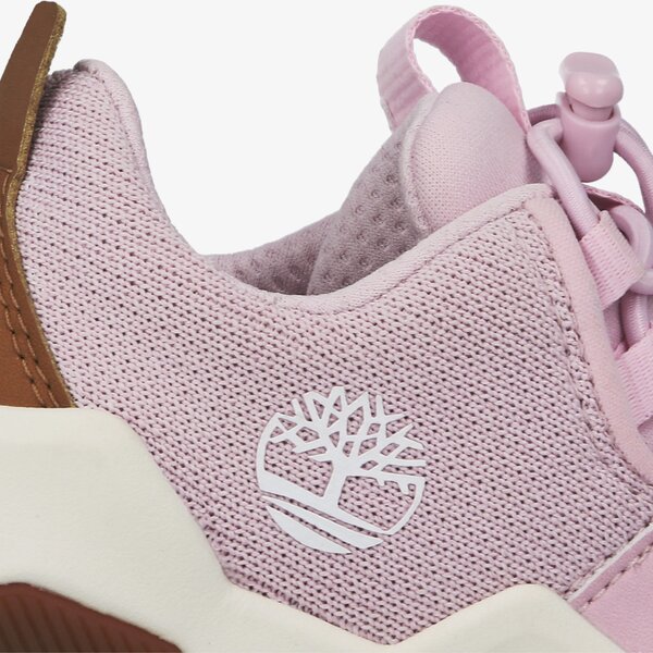 Dziecięce sneakersy (buty) TIMBERLAND EARTH RALLY FLEXIKNIT OX tb0a2cncx821 kolor różowy