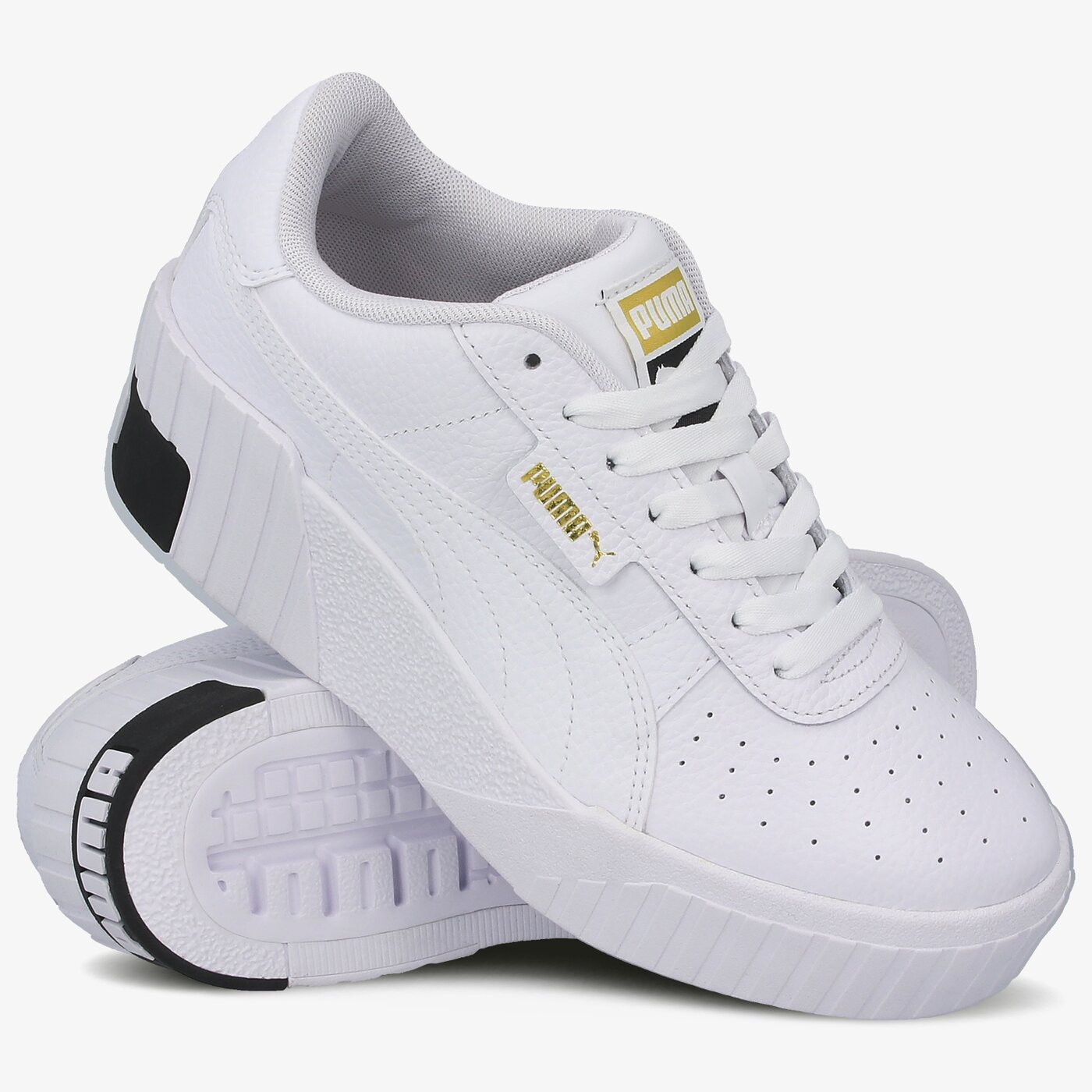 Damskie sneakersy (buty) PUMA CALI WEDGE WN’S 37343803 kolor biały