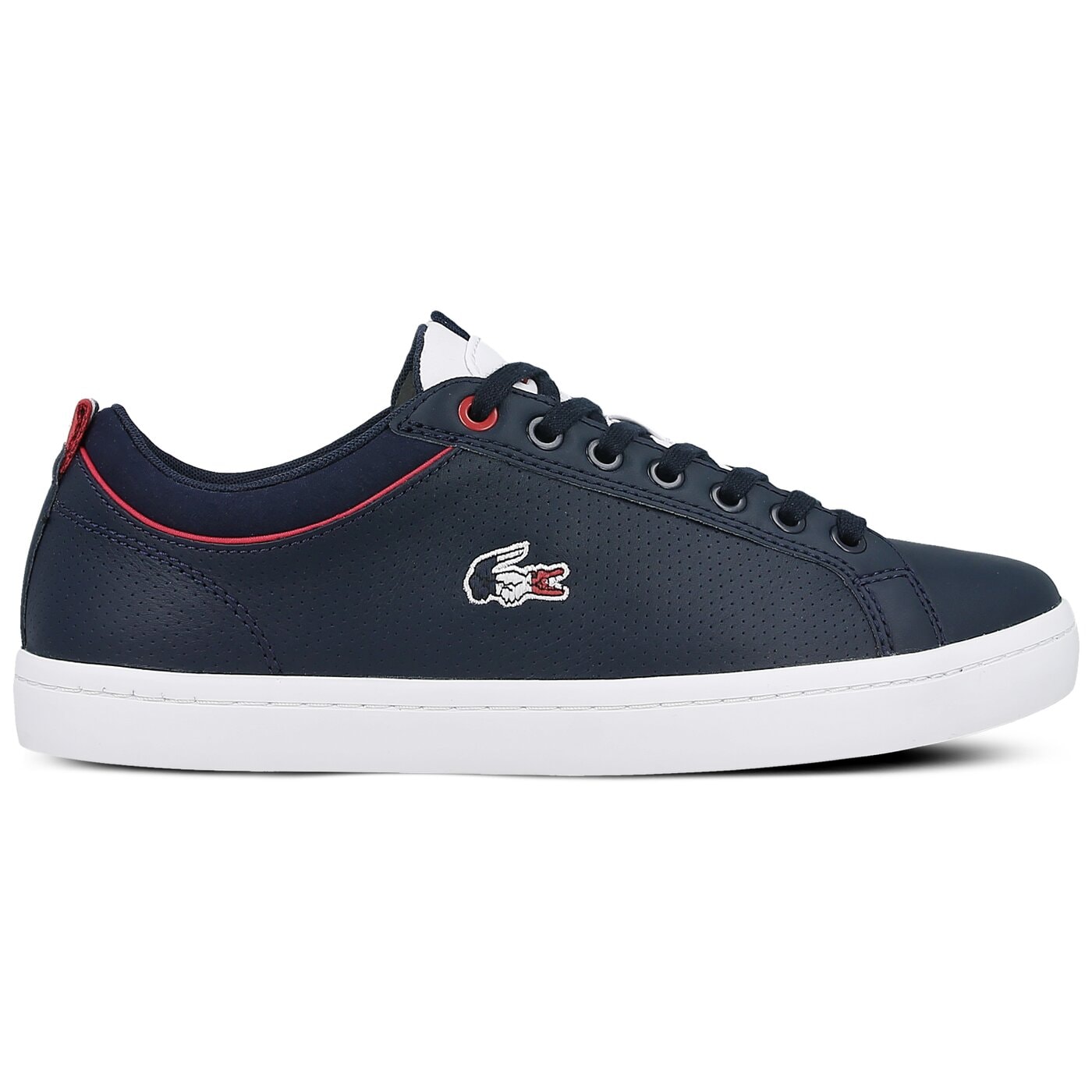 Męskie sneakersy (buty) LACOSTE STRAIGHTSET SP 317 2 734cam0064003 kolor granatowy