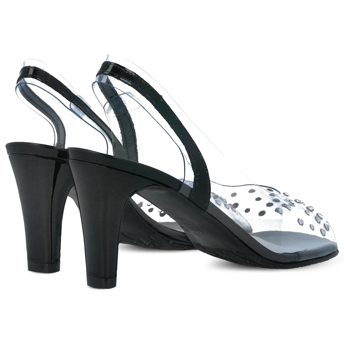 Damskie sandały SYMBIOSIS VICKY SANDALS  sywc218003 kolor czarny