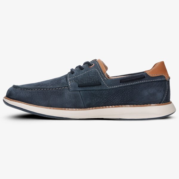 Męskie półbuty CLARKS UN PILOT LACE 26142939 kolor granatowy