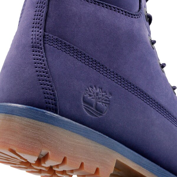 Dziecięce trapery TIMBERLAND PREMIUM 6 INCH WP BOOT  a1vcv kolor granatowy