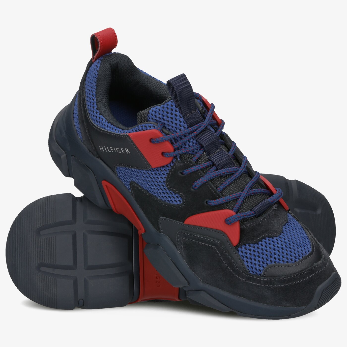 Męskie sneakersy (buty) TOMMY HILFIGER BILLY 1C2 SUMMER fm0fm02287403 kolor czarny