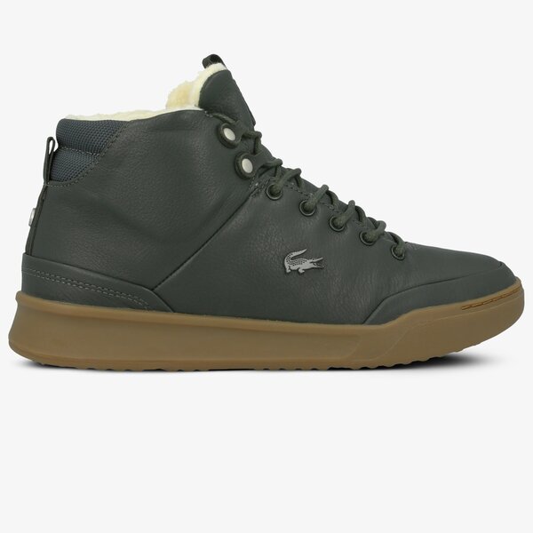 Męskie sneakersy (buty) LACOSTE EXPLORATEUR THERMO 4192 CMA 738cma0006grg kolor zielony
