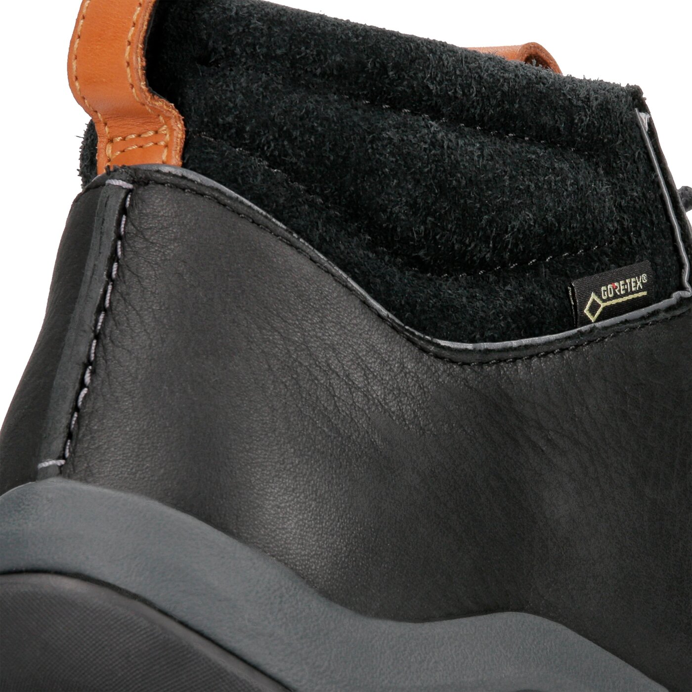 Męskie sneakersy (buty) CLARKS ASHCOMBEMIDGTX 26135407 kolor czarny