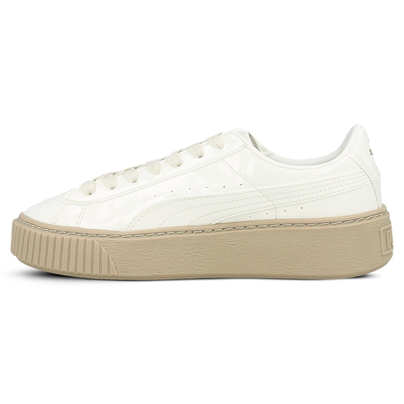 Damskie sneakersy (buty) PUMA BASKET PLATFORM PATENT WN'S 36331405 kolor biały