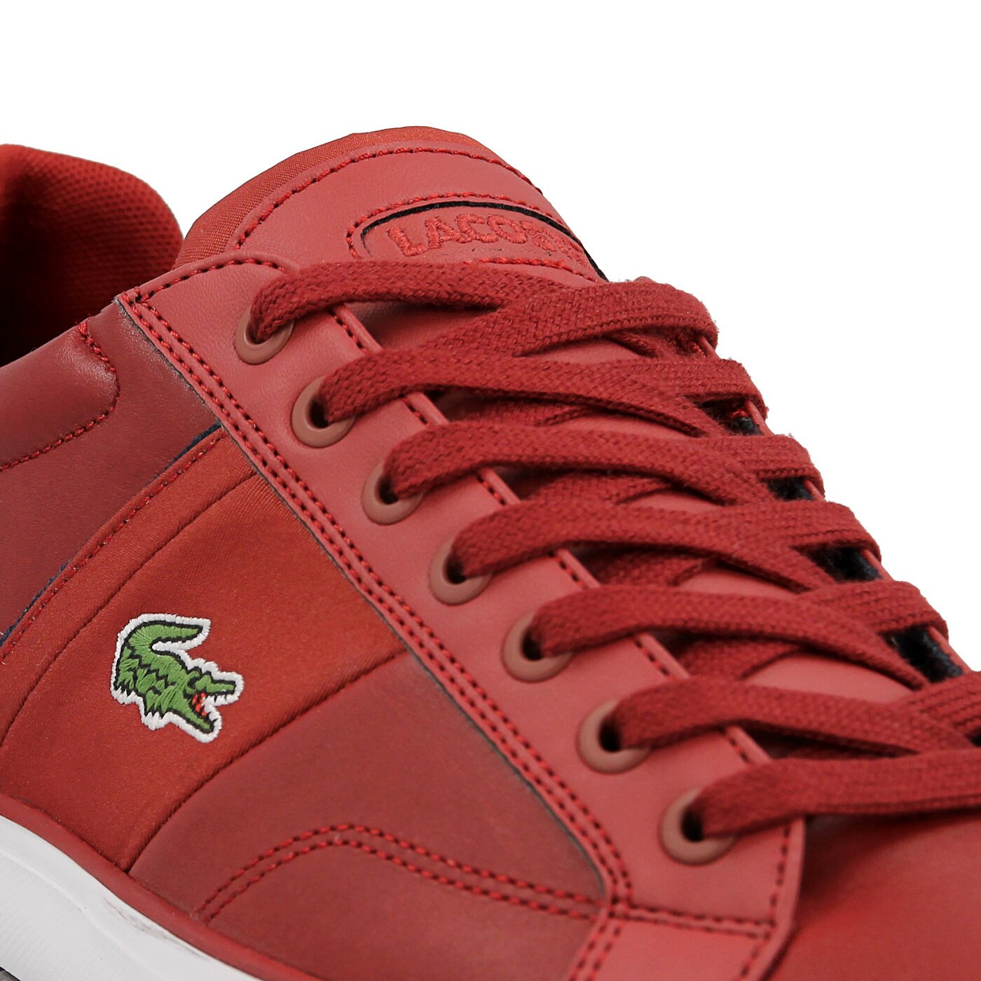 Męskie sneakersy (buty) LACOSTE FAIRLEAD 316 1 732spm0013112 kolor bordowy