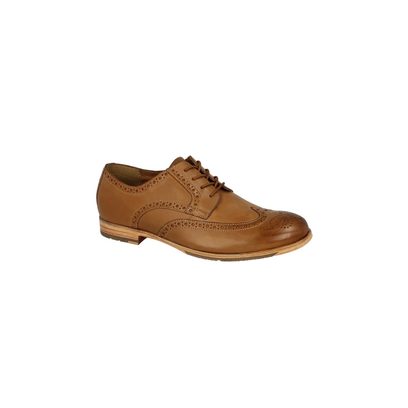 Męskie półbuty ROCKPORT CASTLETON WINGTIP v75293 kolor brązowy