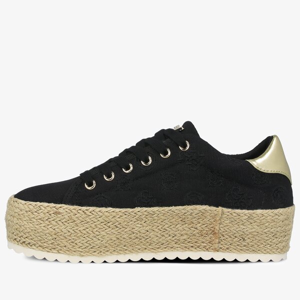 Damskie sneakersy (buty) GUESS MARILYN fl6mrl fal12 black kolor czarny