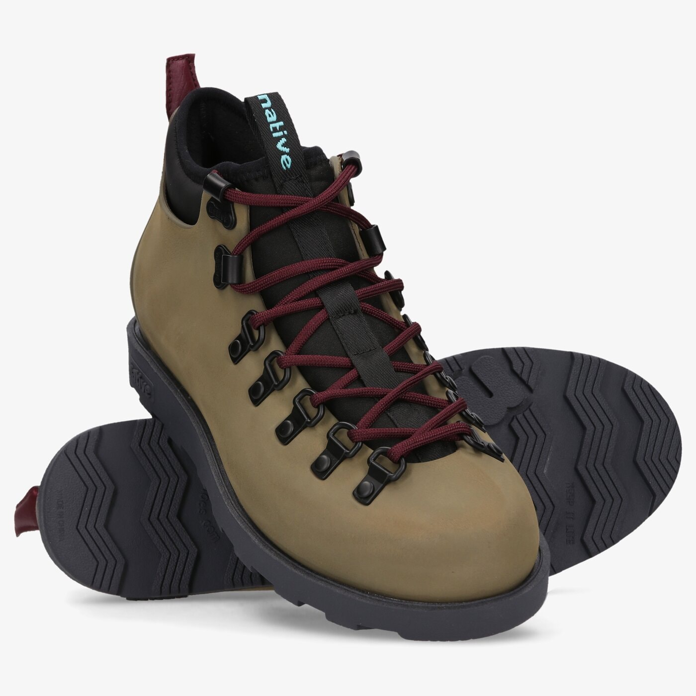 Męskie buty outdoor (trekkingowe) NATIVE FITZSIMMONS CITYLITE 31106800-3044 kolor khaki