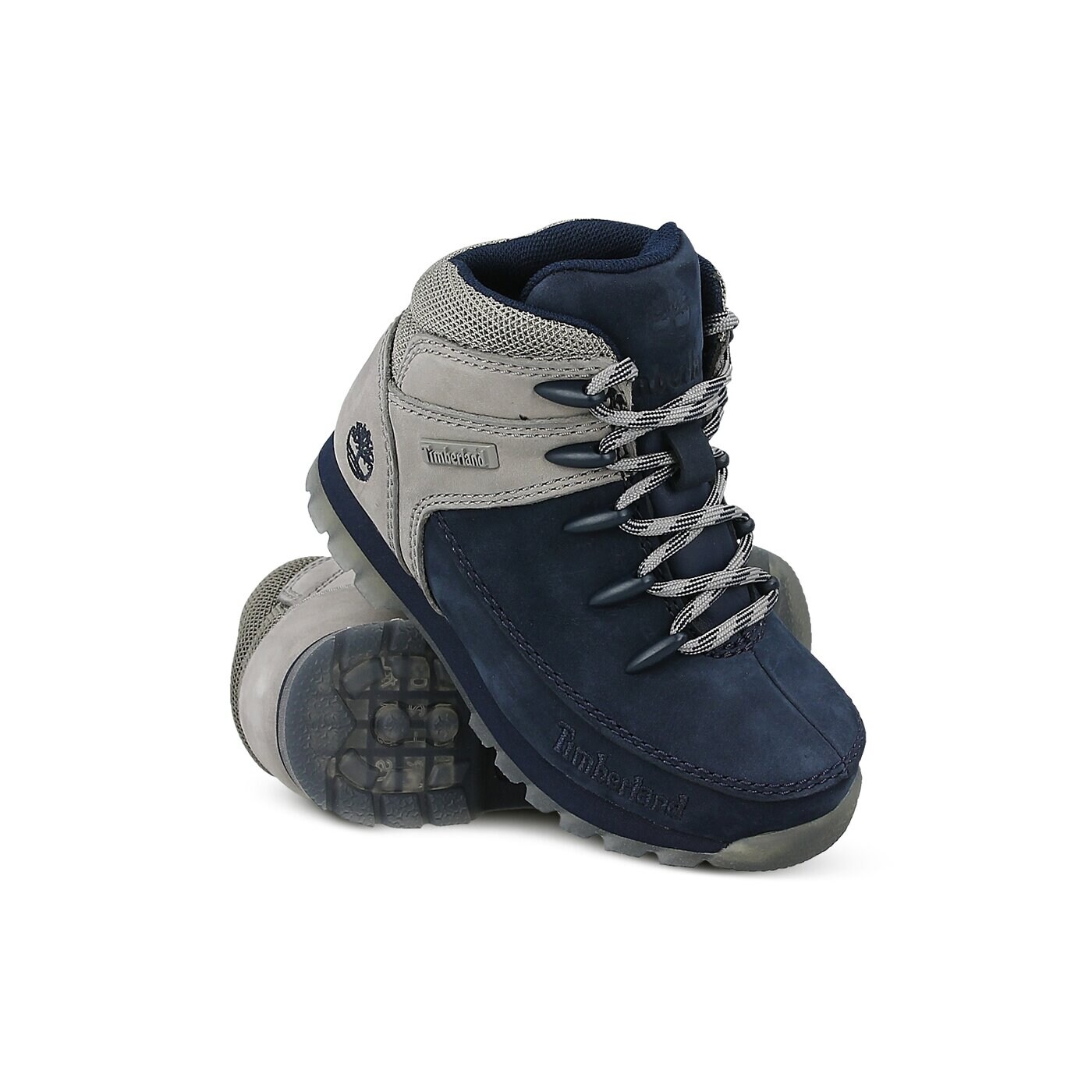 Dziecięce buty outdoor / trekkingowe TIMBERLAND EURO SPRINT  a1m4r kolor granatowy