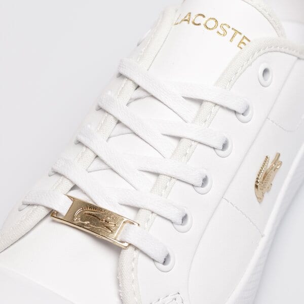 Damskie trampki LACOSTE ZIANE PLUSGRAND 07221 CFA 743cfa0014216 kolor biały