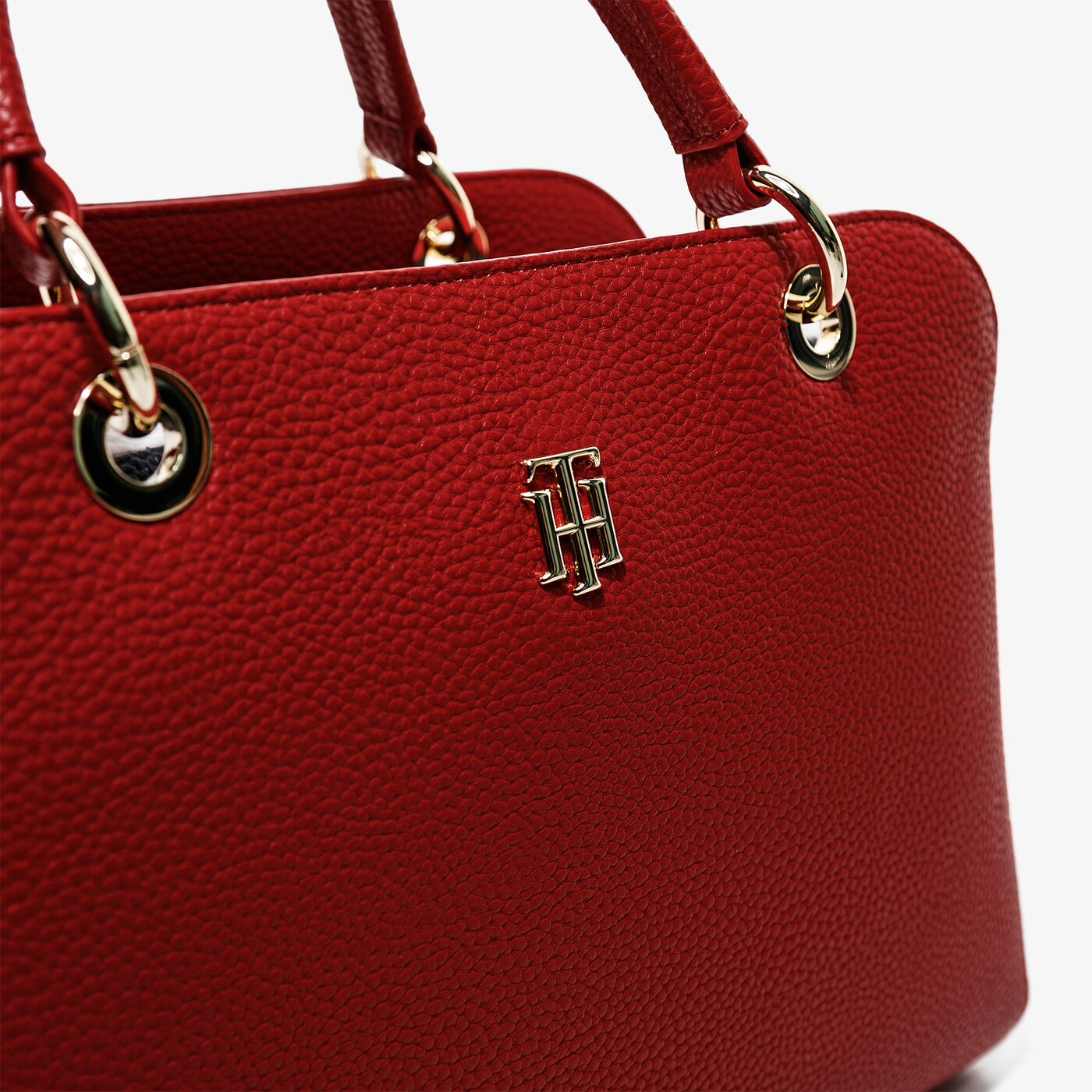 Damska torebka TOMMY HILFIGER TOREBKA TH ESSENCE DUFFLE CORP aw0aw08848xmp kolor czarny