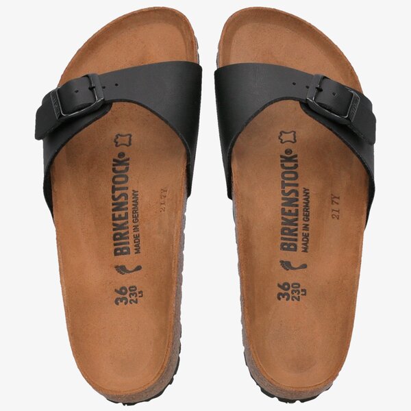 Damskie klapki BIRKENSTOCK MADRID  40793 kolor czarny