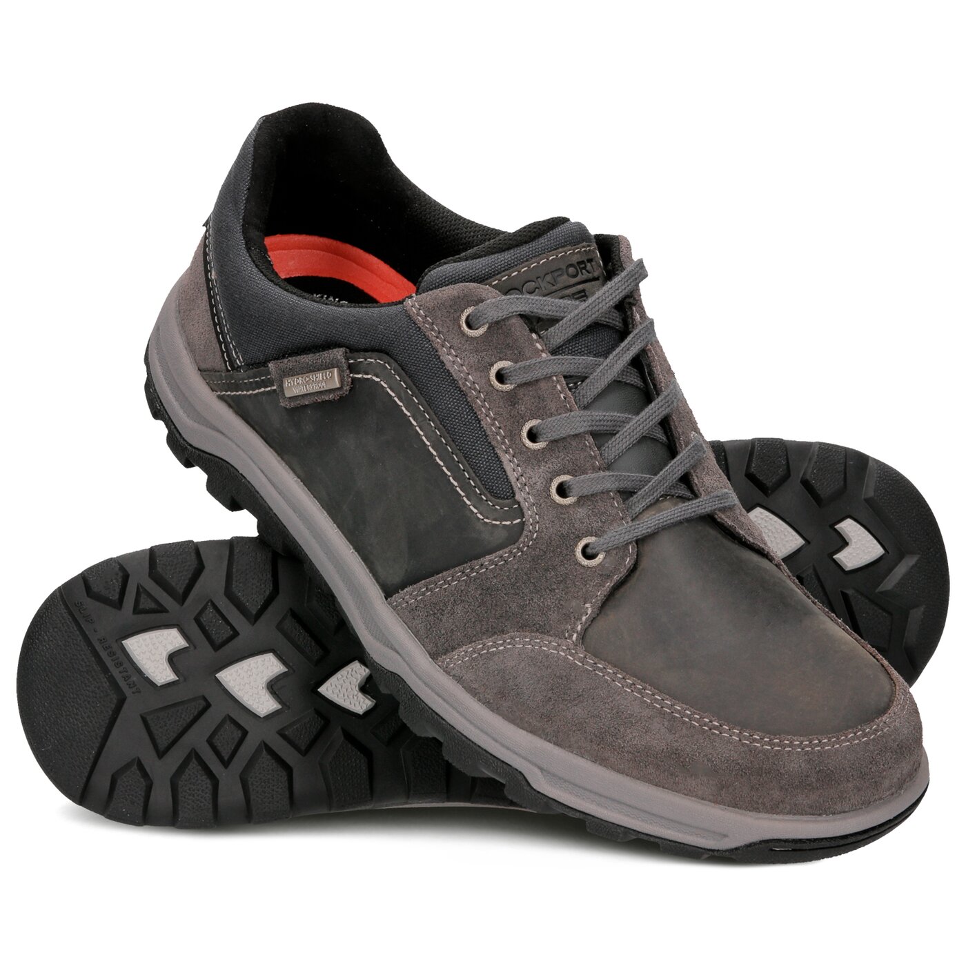 Męskie półbuty ROCKPORT HARLEE LACE TO TOE ch2827 kolor szary