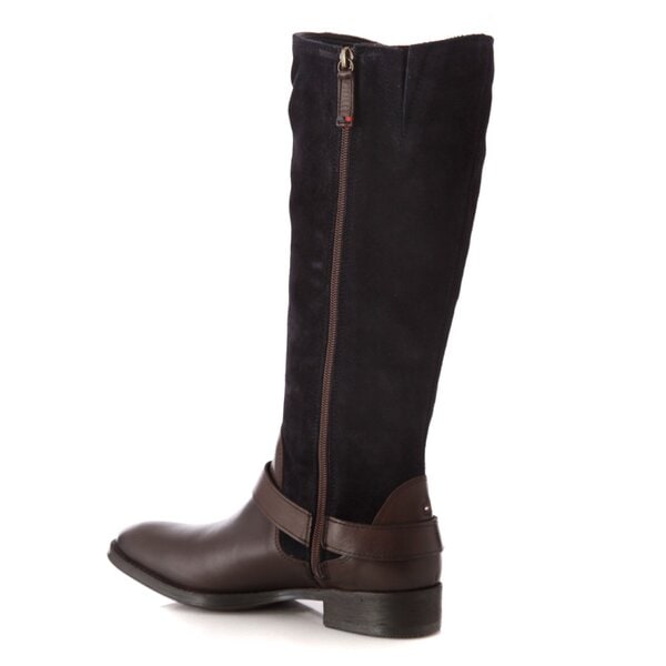 Damskie kozaki TOMMY HILFIGER HAMILTON 7 C  fw56816022403 kolor brązowy