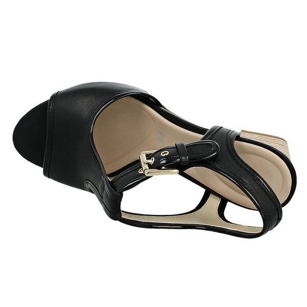 Damskie szpilki / czółenka ROCKPORT STO7HS75 T-STRAP m75566 kolor czarny