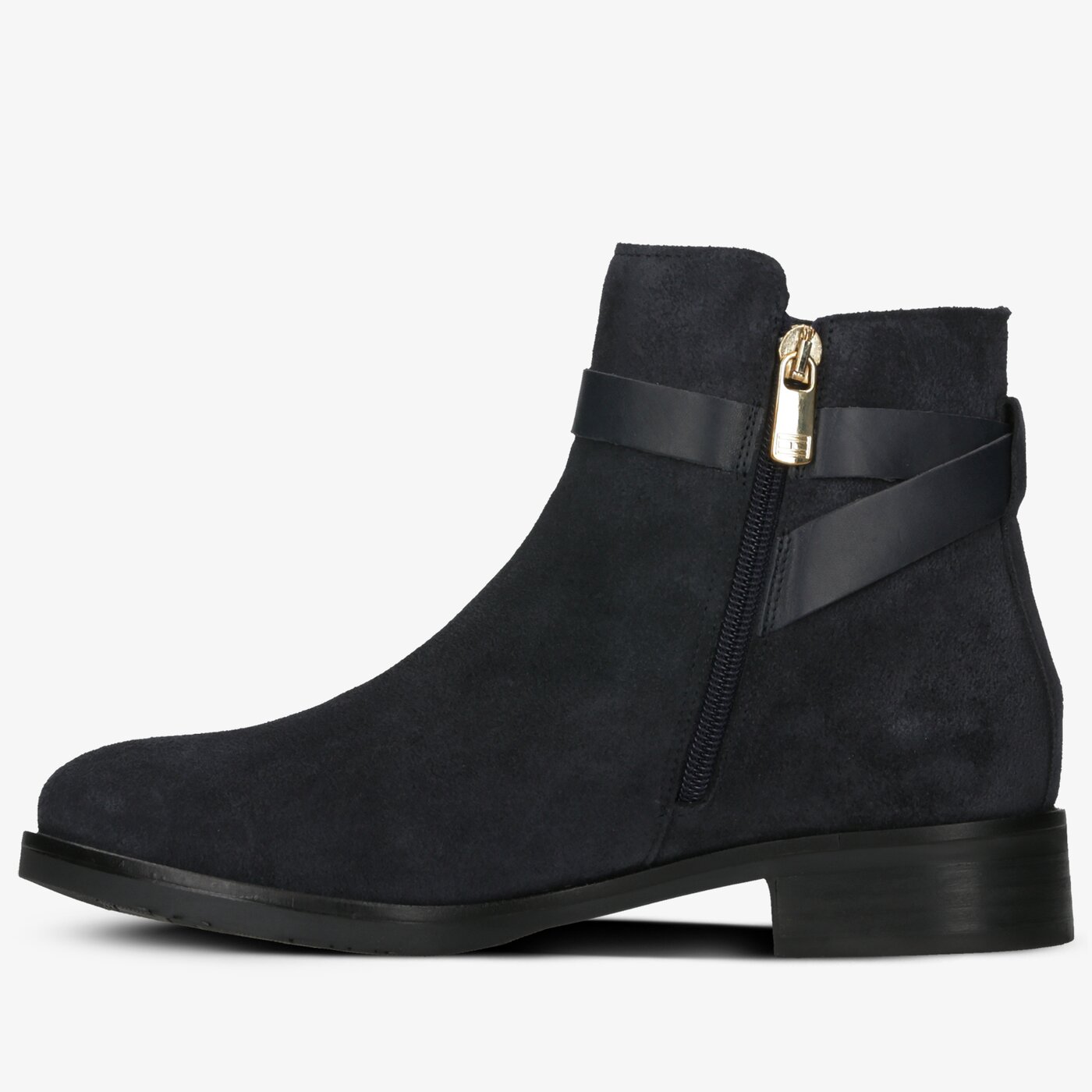 tommy hilfiger hardware flat bootie