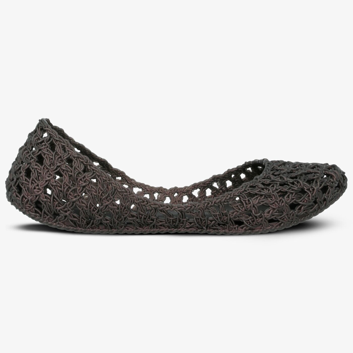 Damskie baleriny (buty) MELISSA CAMPANA CROCHET AD 3224619936 kolor czarny