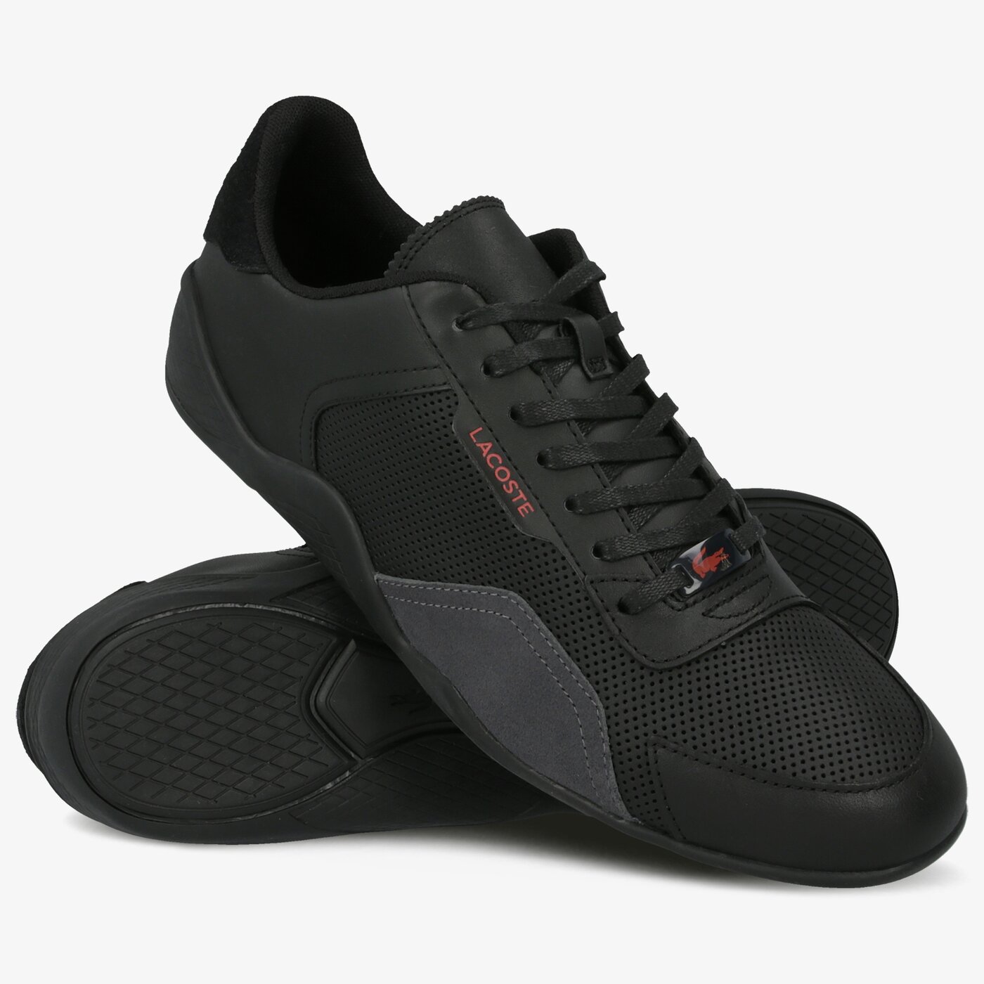 Męskie sneakersy (buty) LACOSTE HAPONA 120 3 CMA 739cma00661b5 kolor czarny