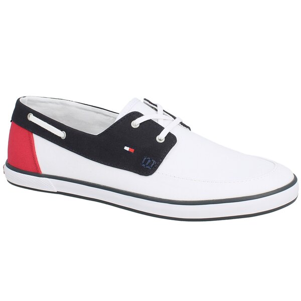 Męskie trampki TOMMY HILFIGER HARLOW 4D fm56820926100 kolor biały