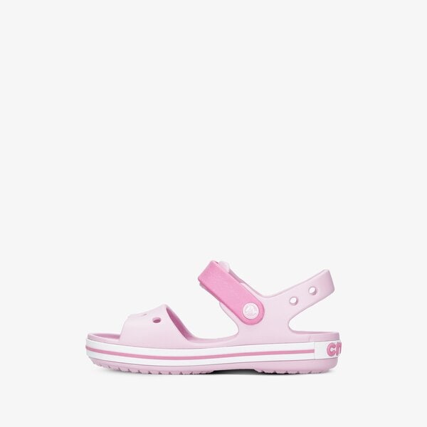 Dziecięce sandały / klapki CROCS CROCBAND SANDAL KIDS 128566gdi kolor różowy
