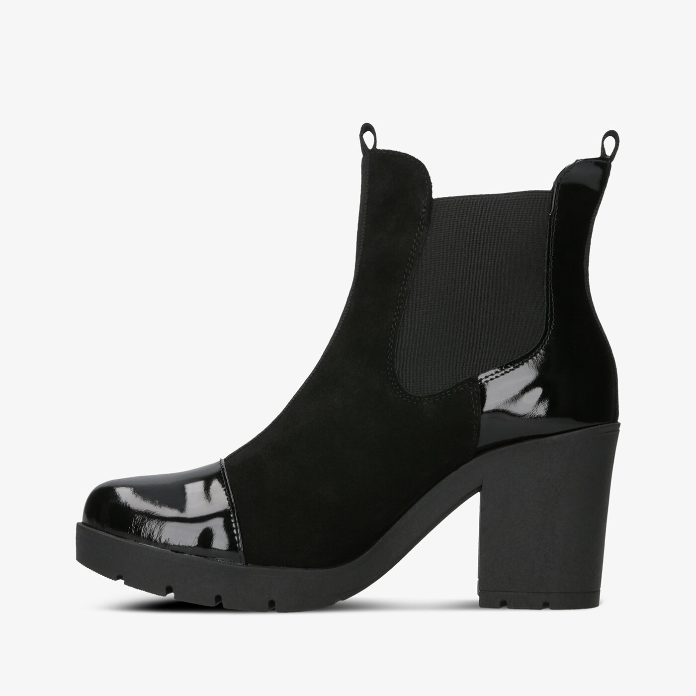 Damskie botki / sztyblety SYMBIOSIS ANDREA  sywc219014 kolor czarny