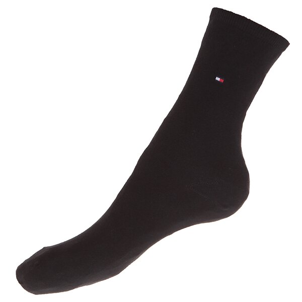 Damskie skarpetki TOMMY HILFIGER SKARPETY CHECK SOCK 2P 443016001200 kolor czarny