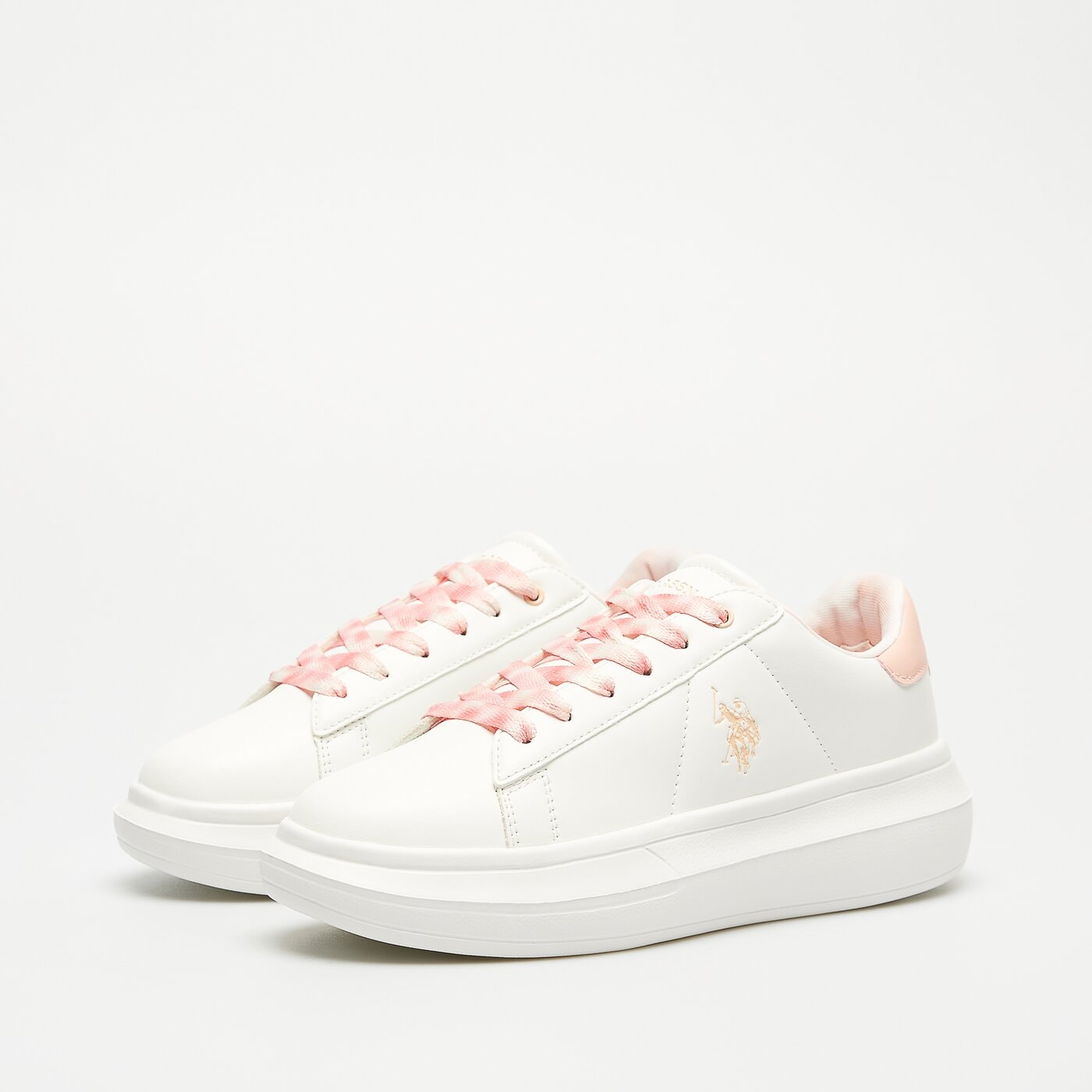 Dziecięce sneakersy (buty) U.S. POLO HELIS013 helis013whipea01j kolor biały