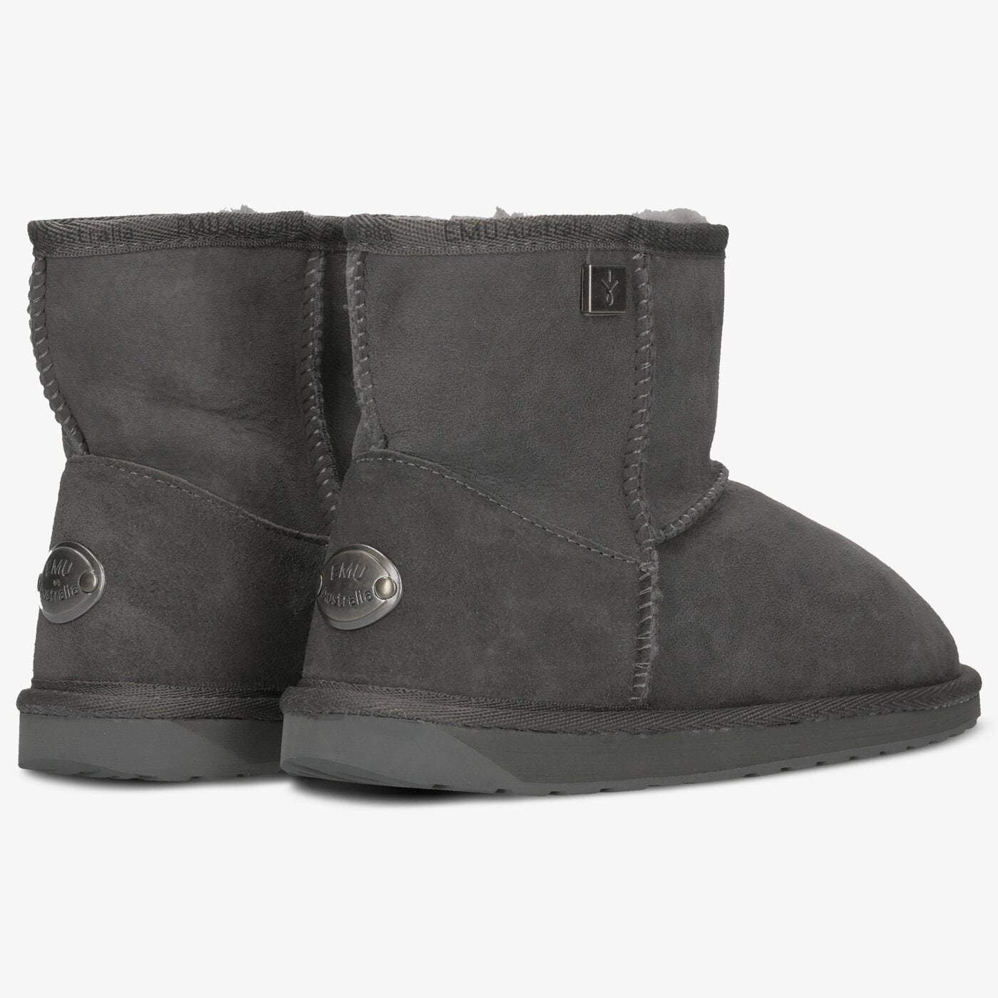 Damskie śniegowce EMU AUSTRALIA PLATINUM STINGER SLIM MINI wp20003charcoal kolor szary