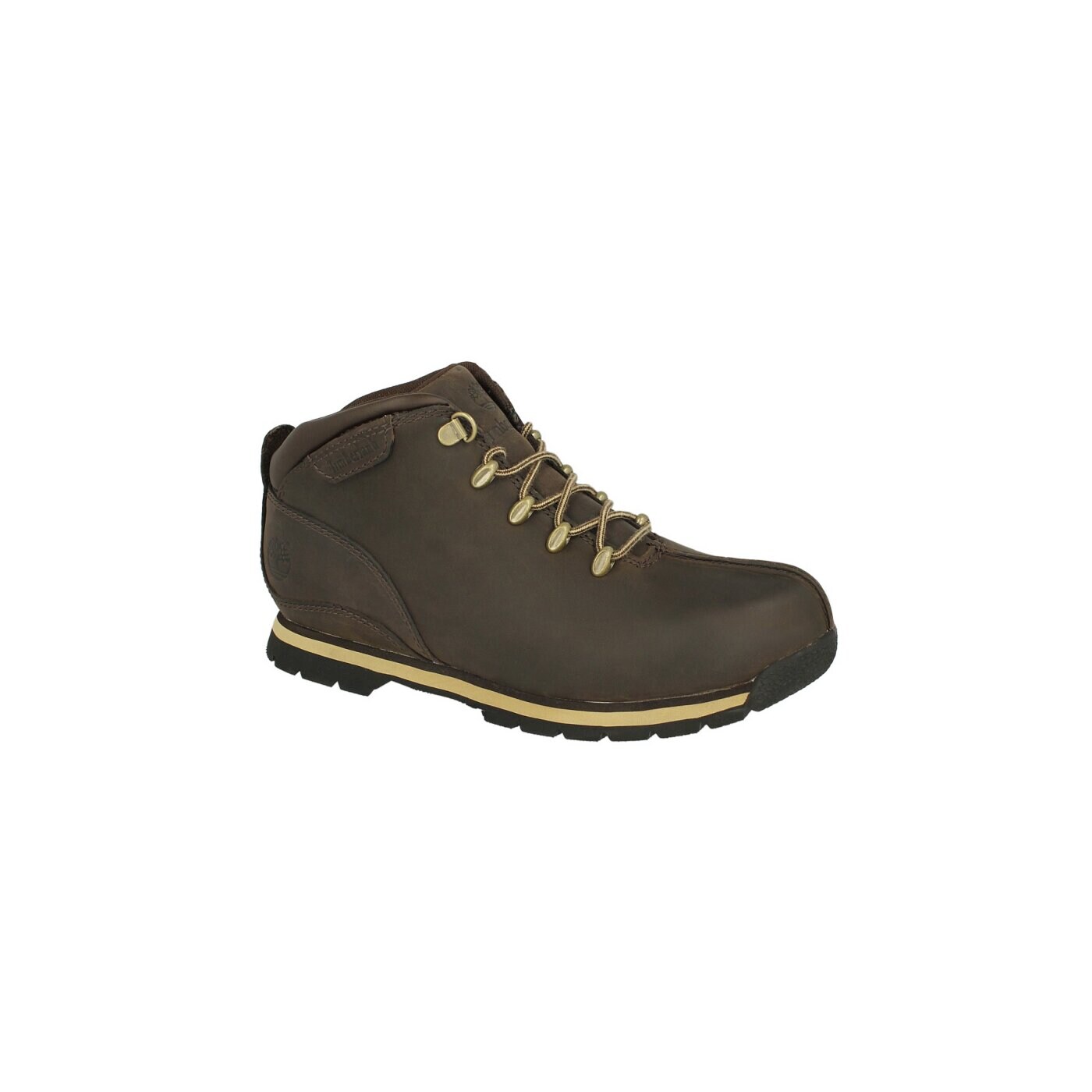 Dziecięce buty outdoor / trekkingowe TIMBERLAND SPLITROCK LEATHER 6595r kolor brązowy