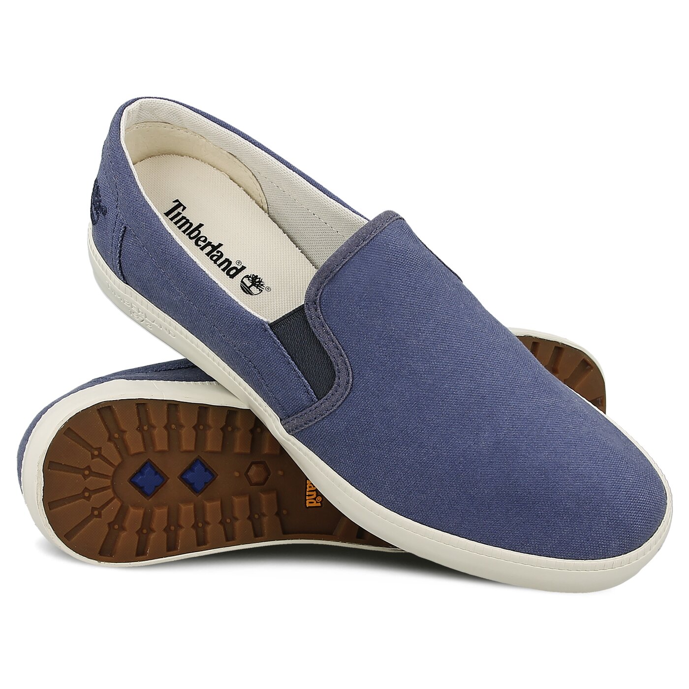 Męskie trampki TIMBERLAND NEWPORT BAY CANVAS PLAIN a16ep kolor niebieski