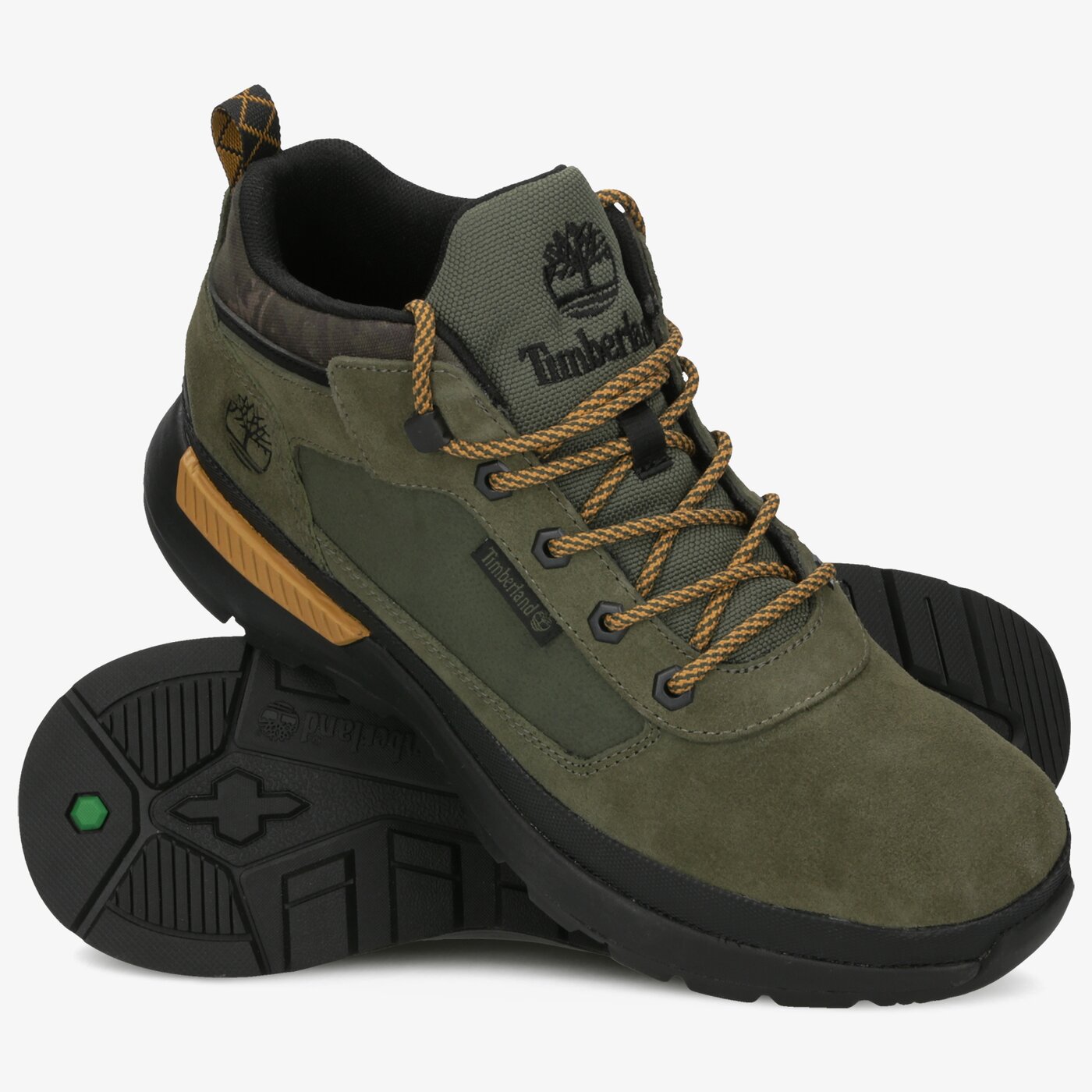 Męskie buty outdoor (trekkingowe) TIMBERLAND FIELD TREKKER LOW tb0a1ypna581 kolor khaki