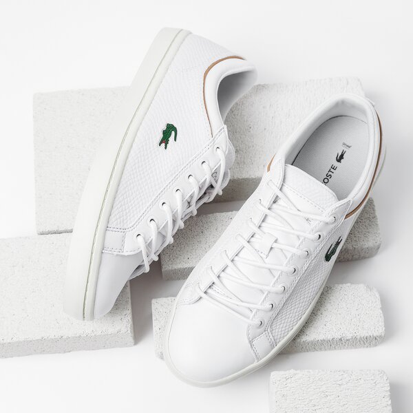 Męskie sneakersy (buty) LACOSTE STRAIGHTSET SPORT 118 3 735cam0101108 kolor biały