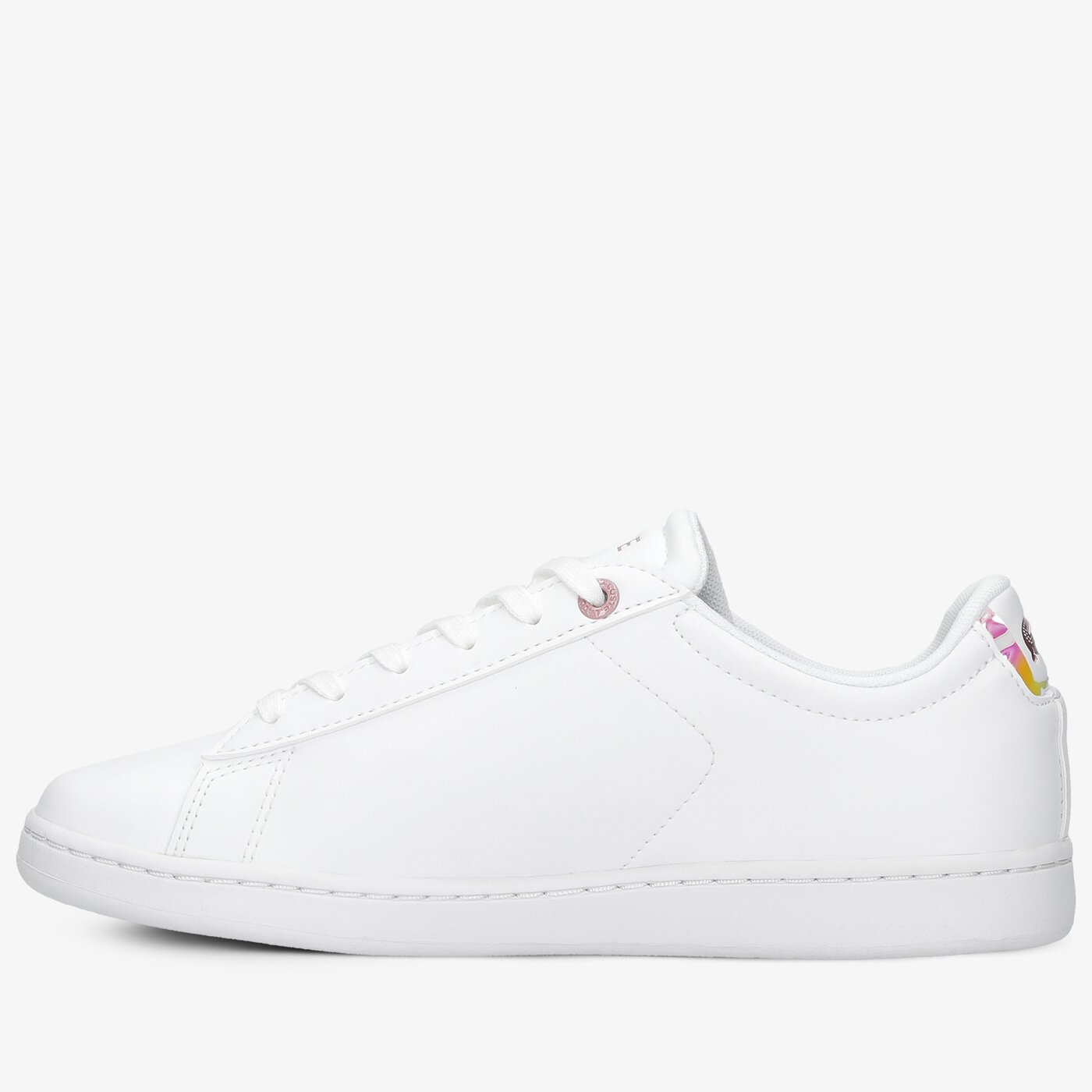 Dziecięce sneakersy (buty) LACOSTE CARNABY EVO 0921 1 SUJ 741suj00021y9 kolor biały