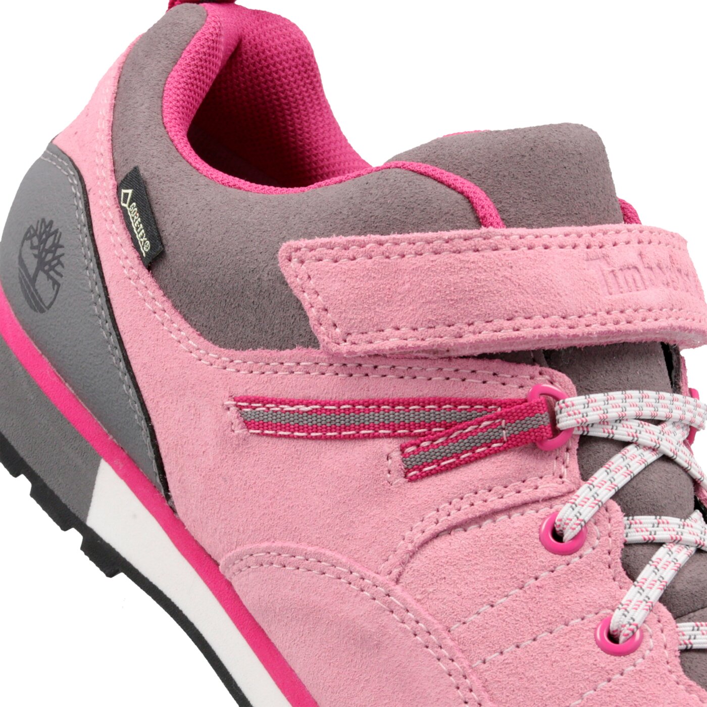 Dziecięce buty outdoor / trekkingowe TIMBERLAND GRIFFIN PARK LOW GTX a1u6m kolor różowy
