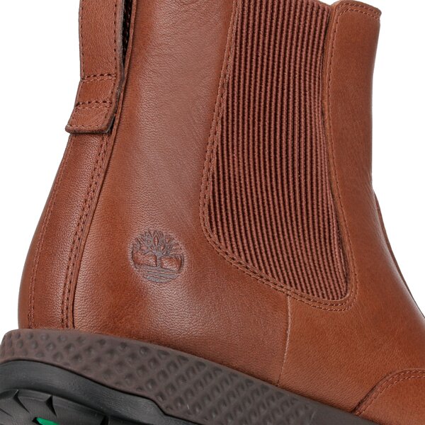 Męskie buty za kostkę TIMBERLAND CITY'S EDGE CHELSEA ca1z7z kolor brązowy