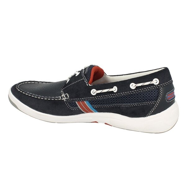 Męskie mokasyny ROCKPORT TURNTIDES BOAT v77731 kolor granatowy