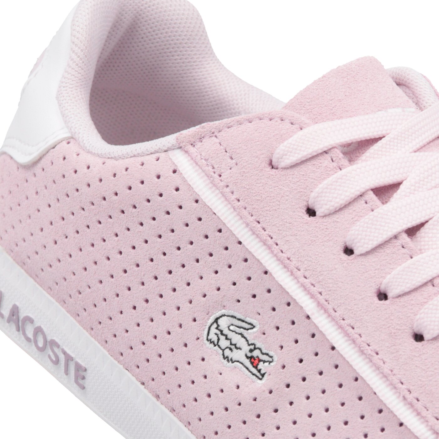 Damskie sneakersy (buty) LACOSTE GRADUATE 119 4 SFA 737sfa0033210 kolor różowy