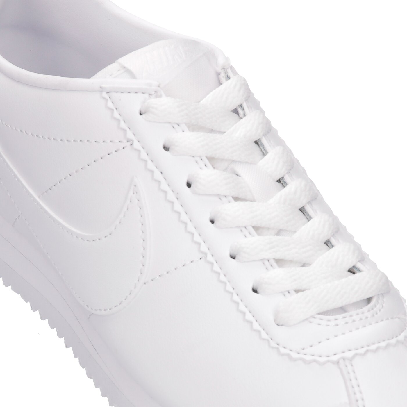 Damskie sneakersy (buty) NIKE WMNS CLASSIC CORTEZ LEATHER  807471-102 kolor biały