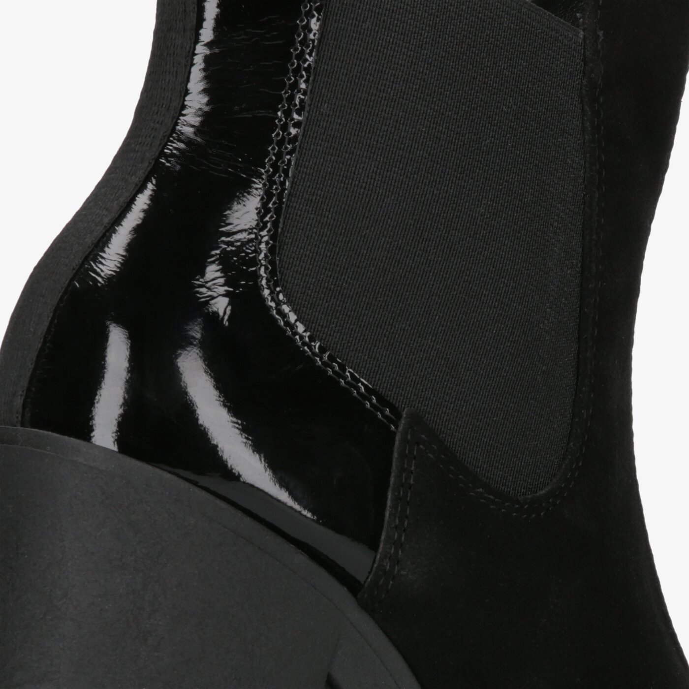 Damskie botki / sztyblety SYMBIOSIS ANDREA  sywc219014 kolor czarny