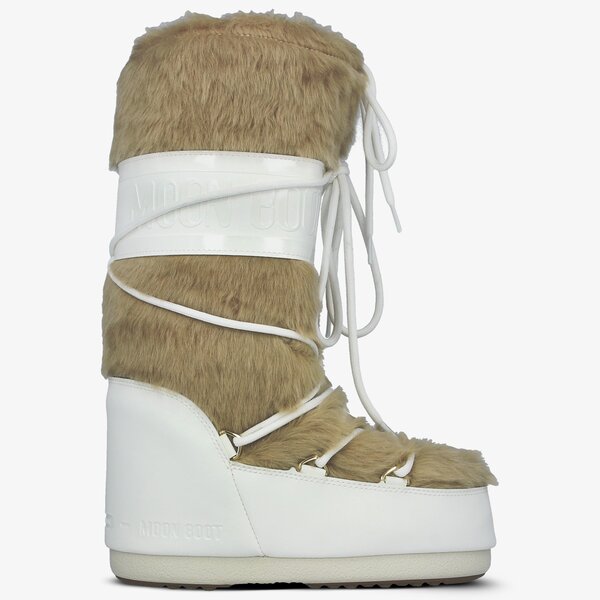 Damskie śniegowce MOON BOOT CLASSIC FAUX FUR  14089000002 kolor biały