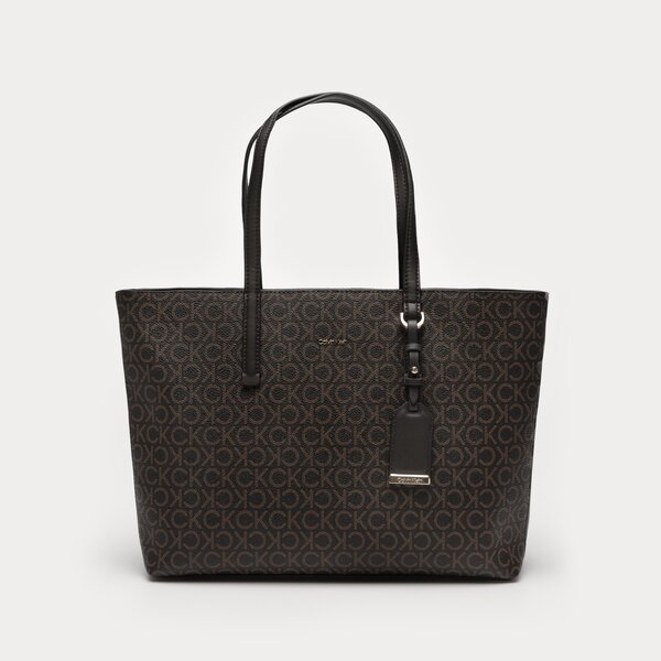 Damska torebka CALVIN KLEIN TOREBKA CK MUST SHOPPER MD - PU MONO k60k6109230hd kolor czarny